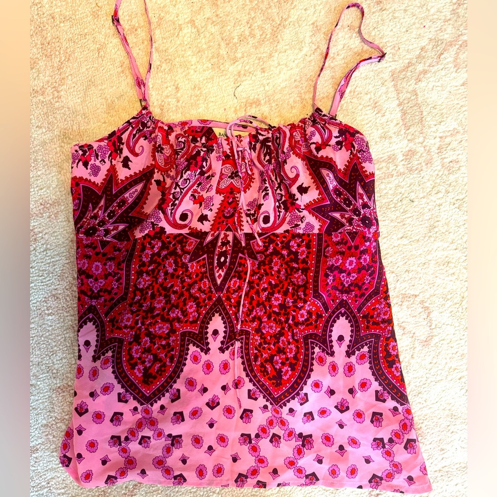 Banana Republic- silk tank top